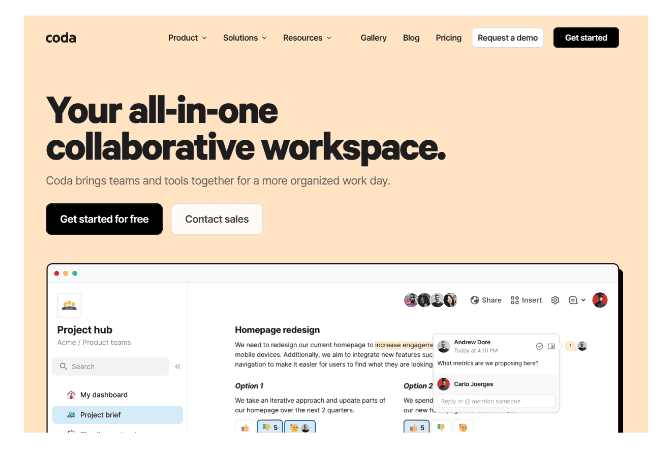 Coda io Review 2024: Best Document & Project Management Tool?